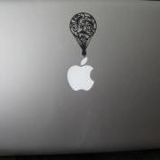 Up in the Air Balloon Vinyl Laptop or Wall decal